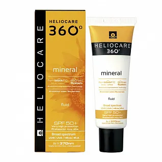 Солнцезащитный минеральный флюид SPF 50+ для всех типов кожи